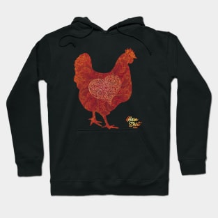 Chicken Lover - Maroon - Barn Shirt USA Hoodie